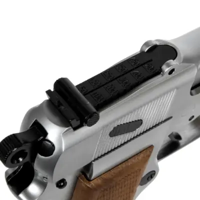 Replika pistoletu Browning Hi Power MK III - Srebrny WET-02-030882-00 asgbox.pl Replika pistoletu Browning Hi Power MK III - Srebrny WET-02-030882-00 asgbox.pl