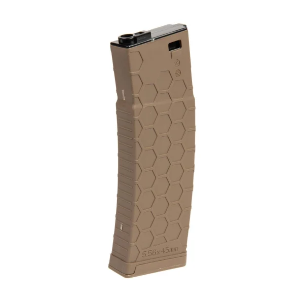asgbox.pl - Długi Magazynek mid-cap 150 kulek do replik M4/M16 - tan