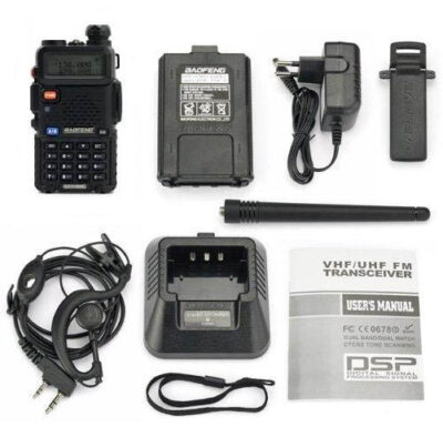 Baofeng UV-5R Radio (VHF,UHF) - Black - obrazek 8