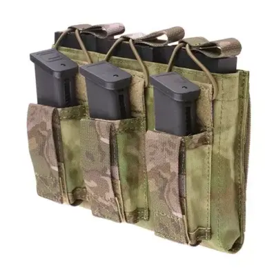 asgbox.pl - Potrójna ładownica Open Top na magazynki M4/M16 + pistoletowe - ATC FG