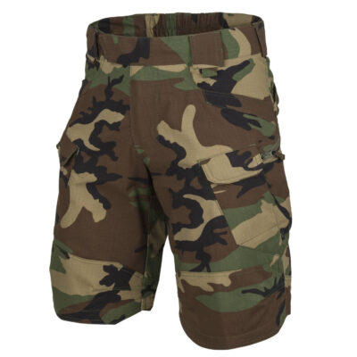 HELIKON UTS(R) (Urban Tactical Shorts(R)) 11” PolyCotton Ripstop - US Woodland