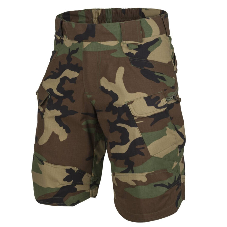 HELIKON UTS(R) 11” PolyCotton Ripstop Shorts – US Woodland