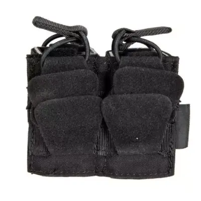 asgbox.pl - Podwójna ładownica pistoletowa do kamizelek szkieletowych - czarna