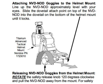 FMA TATM Helmet Mount for NVG PVS 14 / 15 / 18 - Black - obrazek 6