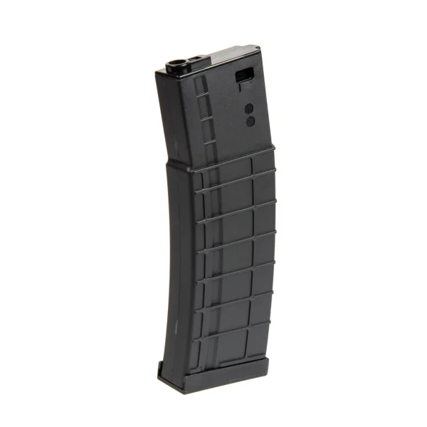 asgbox.pl - Długi magazynek mid-cap 200 kulek do replik M4/M16 - czarny