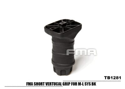 FMA Short Vertical STUBBY Grip for M-LOK - Black - obrazek 2