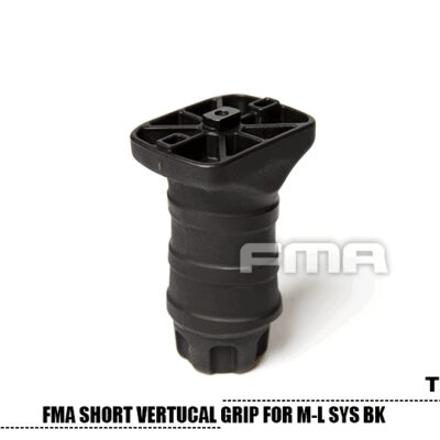 Alternative view of FMA Short Vertical STUBBY Grip for M-LOK - Black