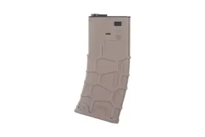 asgbox.pl - Magazynek hi-cap QRS na 300 kulek do M4/M16 - tan