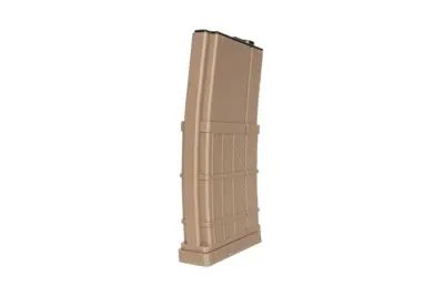 asgbox.pl - Polimerowy magazynek hi-cap LT 300 kulek do replik M4/M16 - tan