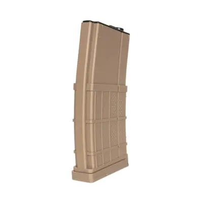 asgbox.pl - Polimerowy magazynek hi-cap LT 300 kulek do replik M4/M16 - tan