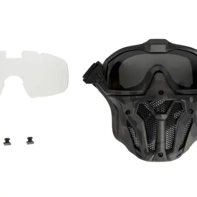 Maska z goglami i wentylatorem - MC black UTT-28-030296-00 asgbox.pl Maska z goglami i wentylatorem - MC black UTT-28-030296-00 asgbox.pl