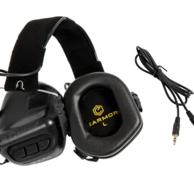 Alternative view of Aktywne ochronniki słuchu M31 - czarne