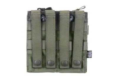 Podwójna ładownica Open I na magazynki AK/M4/G36 - ranger green - obrazek 2