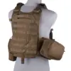 Kamizelka Taktyczna typu 94K Plate Carrier M4 - Coyote Brown OD-G-EME-18-025286-00 asgbox.pl