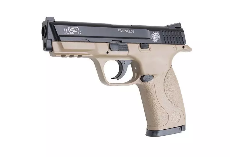 Replika sprężynowa pistoletu S&W M&P40 (VZMETNA PIŠTOLA) CYB-03-005242-00 asgbox.pl Replika sprężynowa pistoletu S&W M&P40 (VZMETNA PIŠTOLA) - obrazek 4