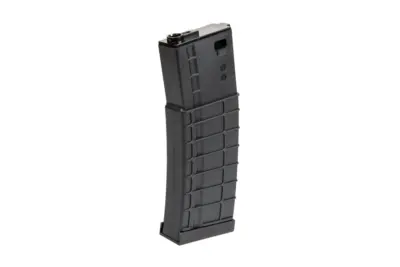 asgbox.pl - Magazynek mid-cap 150 kulek do replik M4/M16 - czarny