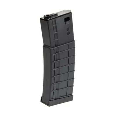 asgbox.pl - Magazynek mid-cap 150 kulek do replik M4/M16 - czarny