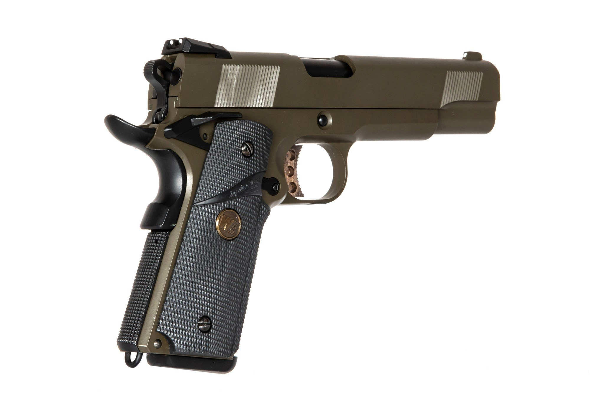 Replika pistoletu MEU - oliwkowa OD-G-WET-02-009017-00 asgbox.pl Replika pistoletu MEU - oliwkowa - obrazek 2