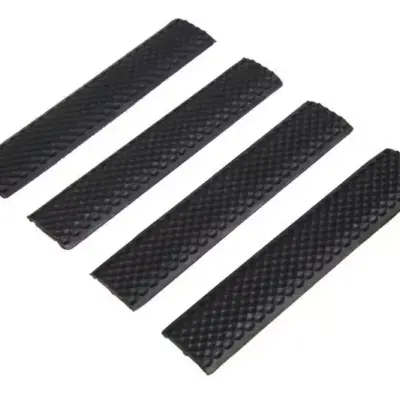 asgbox.pl - Zestaw 4 osłon na szyny KeyMod - czarny