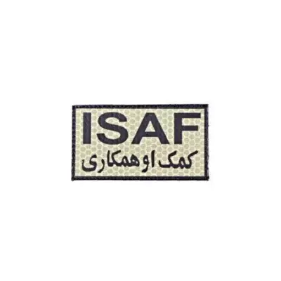 asgbox.pl - Naszywka IR - ISAF - tan