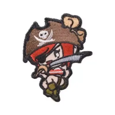 asgbox.pl - Naszywka Pirate Girl - HighContrast