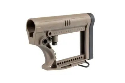 Kolba teleskopowa do replik typu M4/M16 - dark earth - obrazek 2