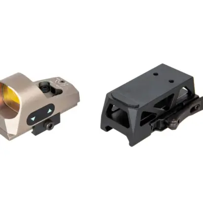 Replika celownika kolimatorowego 1x25 Mini Reflex - Dark Earth AMO-10-024263-00 asgbox.pl Replika celownika kolimatorowego 1x25 Mini Reflex - Dark Earth AMO-10-024263-00 asgbox.pl