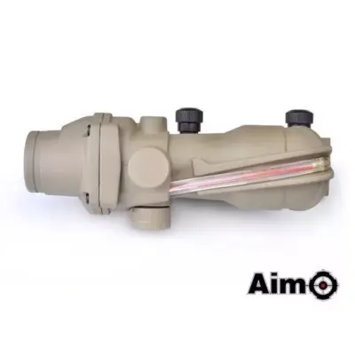 Celownik kolimatorowy typu ACOG (ze światłowodem) - tan AMO-10-013653-00 asgbox.pl Celownik kolimatorowy typu ACOG (ze światłowodem) - tan AMO-10-013653-00 asgbox.pl