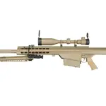 asgbox.pl - Replika karabinu wyborowego SW-02A CQB z lunetą i dwójnogiem - tan