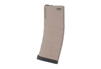Magazynek mid-cap 120 kulek do replik typu M4/M16 - tan / czarny - obrazek 3