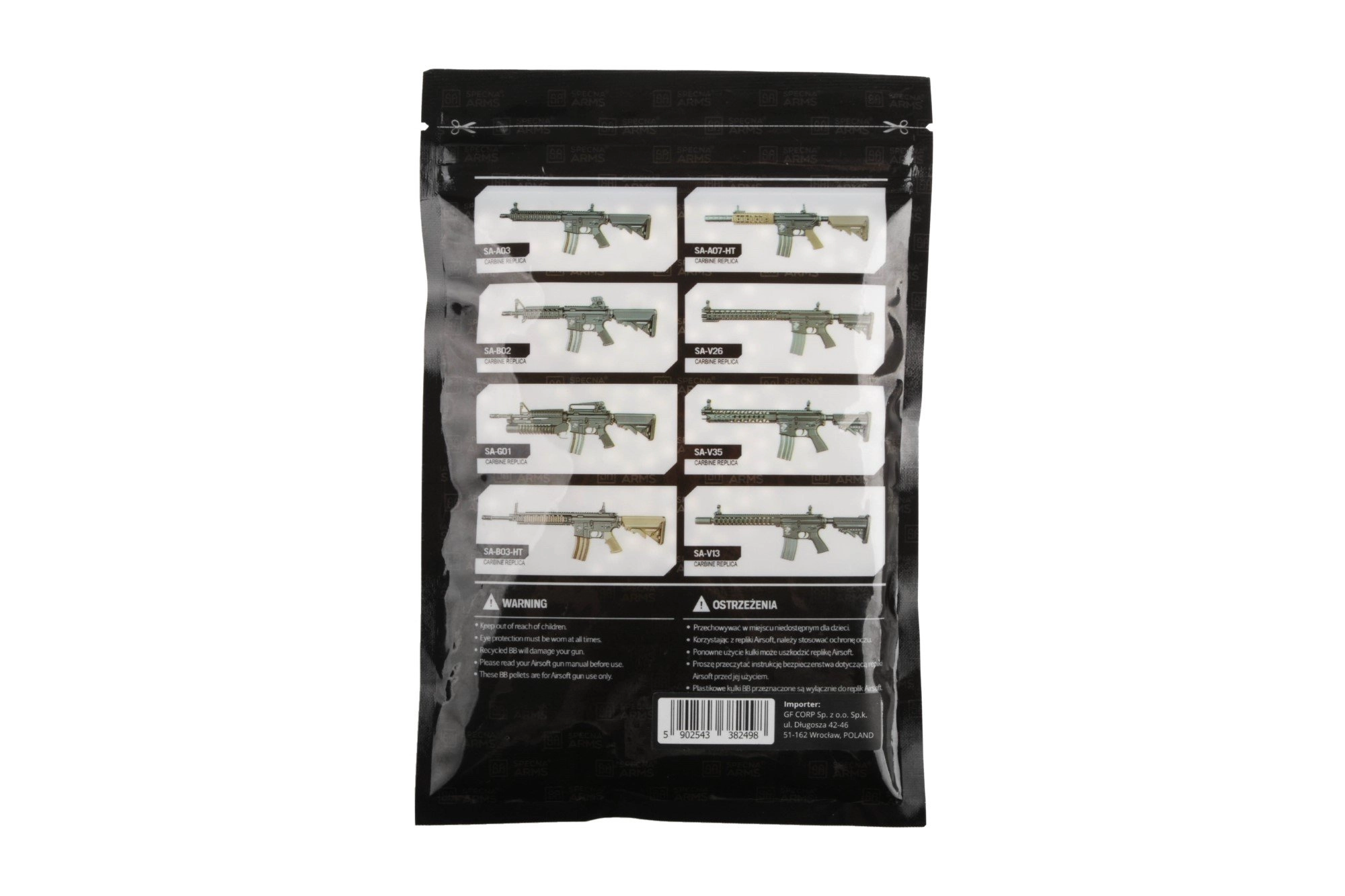 Kulki Specna Arms 0.36g Ultimate Heavy - 1000szt. OD-G-SPE-16-016827-00 asgbox.pl asgbox.pl - Kulki Specna Arms 0.36g Ultimate Heavy - 1000szt.