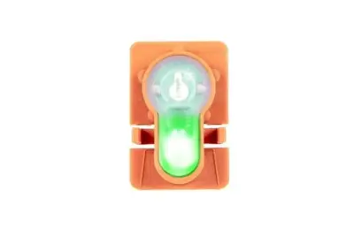 asgbox.pl - Marker elektroniczny Lightbuck RIS - pomarańczowy (zielone światło)