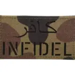 asgbox.pl - Naszywka IR - Infidel - wz.93 Pantera Leśna