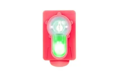 asgbox.pl - Marker elektroniczny Lightbuck Card Button - różowy (zielone światło)