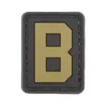 asgbox.pl - Naszywka 3D - Letter B