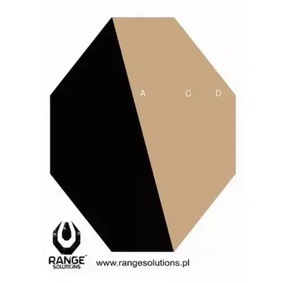 asgbox.pl - Tarcze Strzeleckie IPSC Hard Cover 3 - 50szt