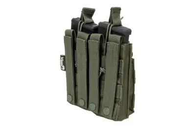 asgbox.pl - Podwójna ładownica na 4 magazynki typu M4/M16 - oliwkowa