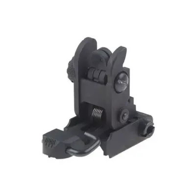 asgbox.pl - Składany celownik przeziernikowy - czarny