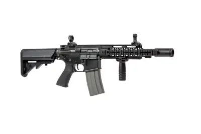 Replika karabinka M4 CQB-4 - czarna - obrazek 4