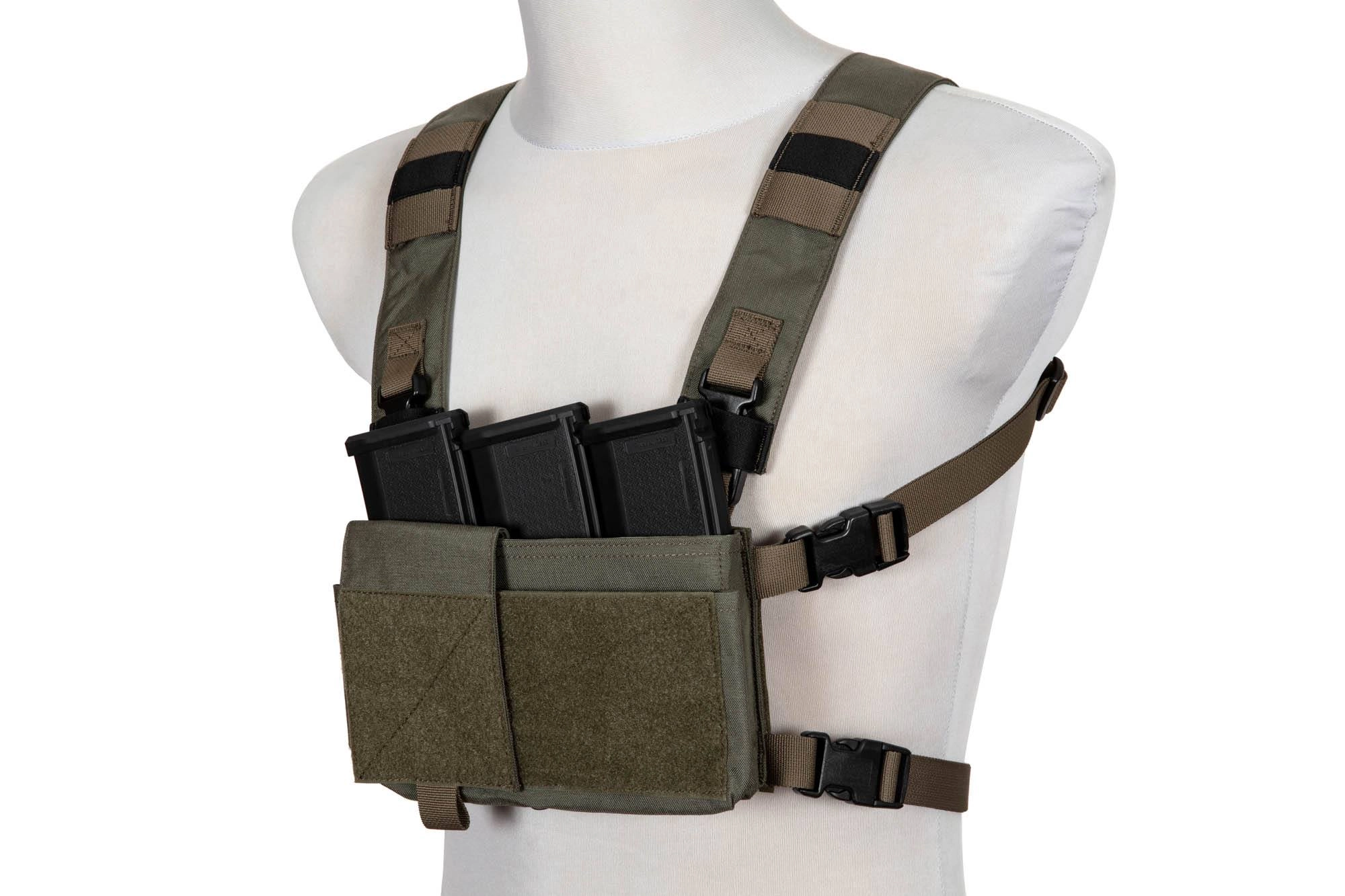 Modularny Chest Rig MK3 zestaw basic - Ranger Green TWF-18-031013-00 asgbox.pl Modularny Chest Rig MK3 zestaw basic - Ranger Green - obrazek 3