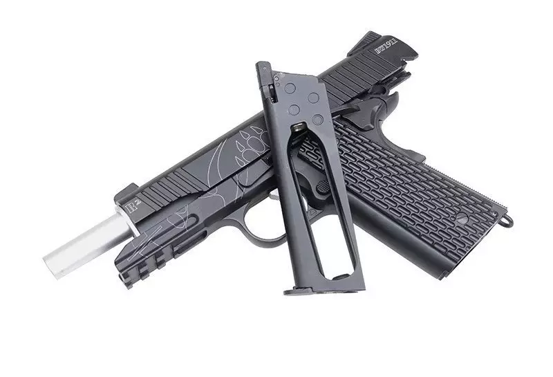 Pistolet wiatrówka 1911 R2 Blackwater KWC-02-014014-00 asgbox.pl Pistolet wiatrówka 1911 R2 Blackwater - obrazek 3