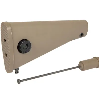 asgbox.pl - Regulowana kolba do replik SR-25 (Type B) - Dark Earth