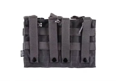 Potrójna ładownica Open I na magazynki AK/M4/G36 - primal grey - obrazek 5
