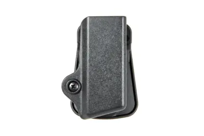 Polimerowa ładownica magazynka Glock 17 na pas - czarna - obrazek 2