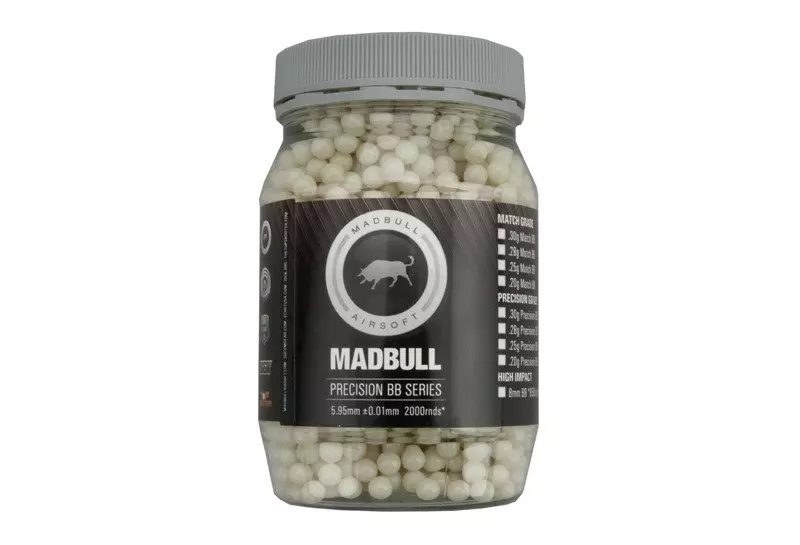 Kulki MadBull Tracer 0,25 2000 szt. OD-G-MDB-16-003320-00 asgbox.pl 25 2000 szt.