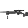 Replika karabinu wyborowego SA-S03 CORE™ High Velocity z lunetą i dwójnogiem - czarna OD-G-SPE-03-031099-00 asgbox.pl Replika karabinu wyborowego SA-S03 CORE™ High Velocity z lunetą i dwójnogiem - czarna OD-G-SPE-03-031099-00 asgbox.pl