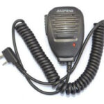 External Speaker with Mic for Baofeng Radios, Kenwood 2-pin - Black - obrazek 6