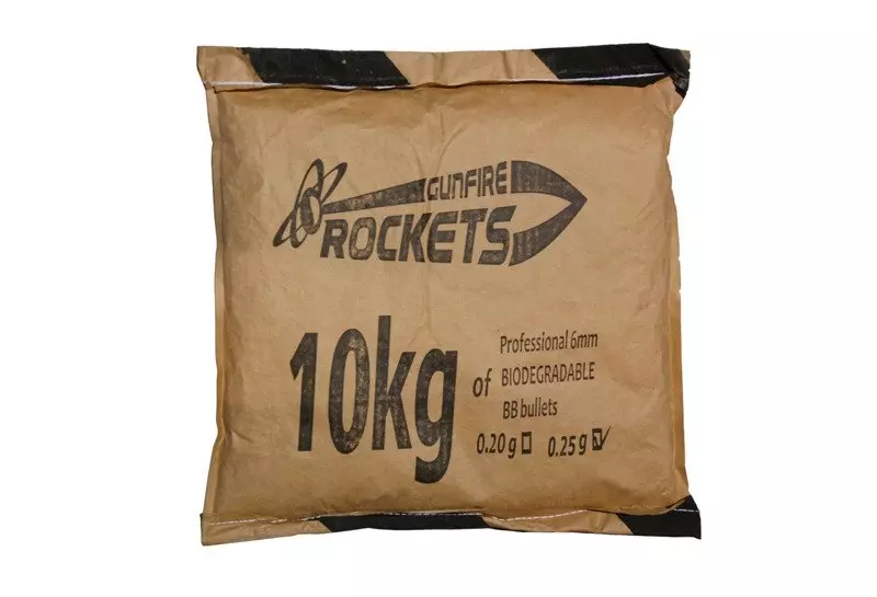 Kulki Rockets Professional BIO 0,25g - 10kg ROC-16-002054-00 asgbox.pl 25g - 10kg