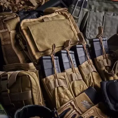 Alternative view of Lekka kamizelka taktyczna Laser-Cut - tan