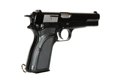 asgbox.pl - Replika pistoletu Browning Hi Power MK III - Czarna